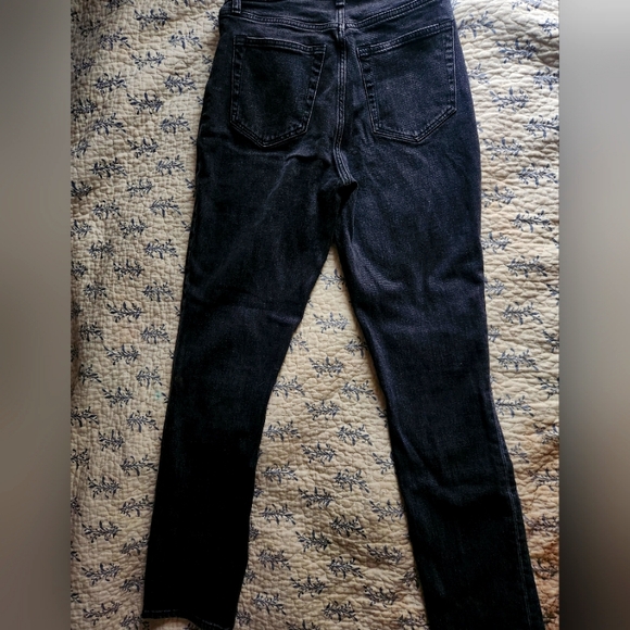 Abercrombie & Fitch Black Straight Leg Jeans - Picture 5 of 6